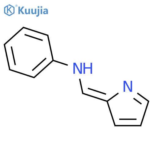 N-(2H-pyrrol-2-ylidenemethyl)aniline structure