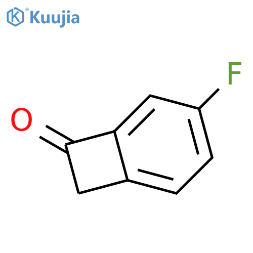 BICYCLO[4.2.0]OCTA-1,3,5-TRIEN-7-ONE, 4-FLUORO- structure