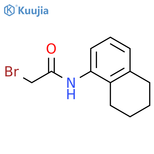 ACETAMIDE, 2-BROMO-N-(5,6,7,8-TETRAHYDRO-1-NAPHTHALENYL)- structure