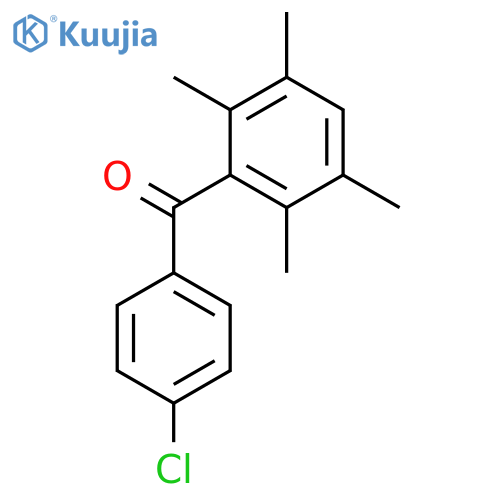 METHANONE, (4-CHLOROPHENYL)(2,3,5,6-TETRAMETHYLPHENYL)- structure