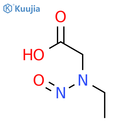 Glycine, N-ethyl-N-nitroso- structure