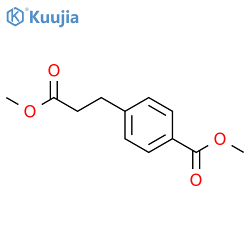 3-(p-Carboxyphenyl)propionic Acid Dimethyl Ester structure
