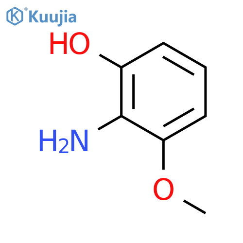 2-Amino-3-methoxyphenol structure