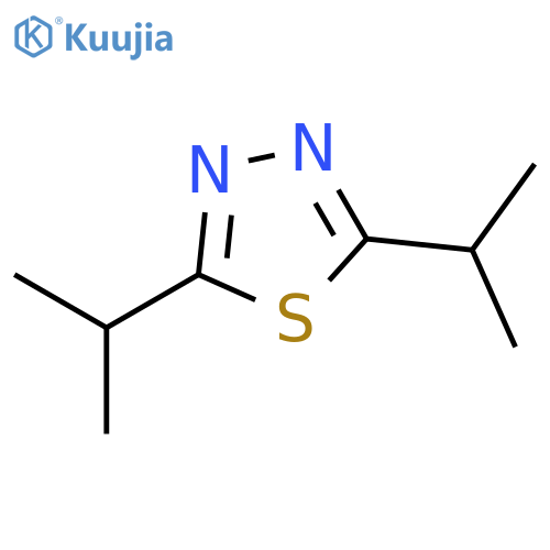 2,5-diisopropyl-1,3,4-thiadiazole structure