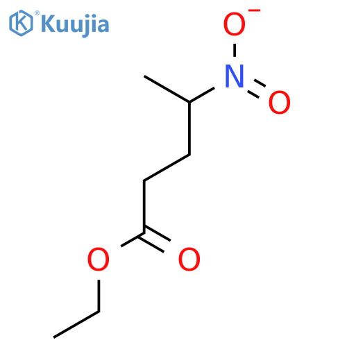 Ethyl 4-nitropentanoate structure