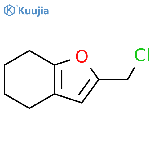 Benzofuran, 2-(chloromethyl)-4,5,6,7-tetrahydro- structure