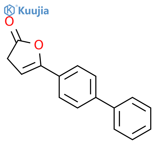 2(3H)-FURANONE, 5-[1,1'-BIPHENYL]-4-YL- structure