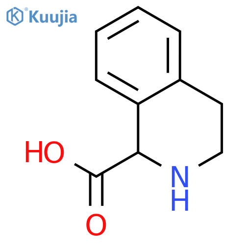 1,2,3,4-Tetrahydro-isoquinoline-1-carboxylic Acid structure