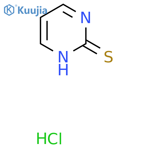 2-Pyrimidinethiol hydrochloride structure