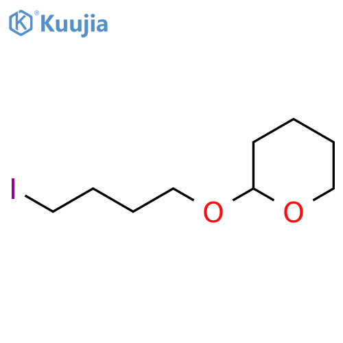 4-Iodobutyl Tetrahydropyranyl Ether structure
