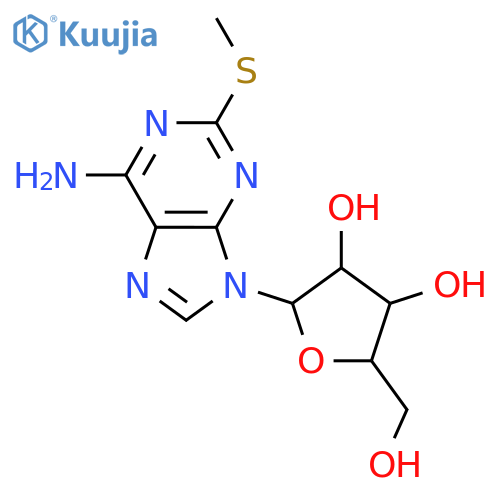 2-Methylthioadenosine structure