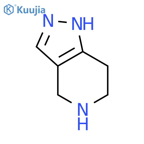 4,5,6,7-tetrahydro-1H-pyrazolo4,3-cpyridine structure