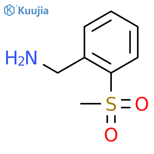 2-(Methylsulfonyl)benzylamine structure