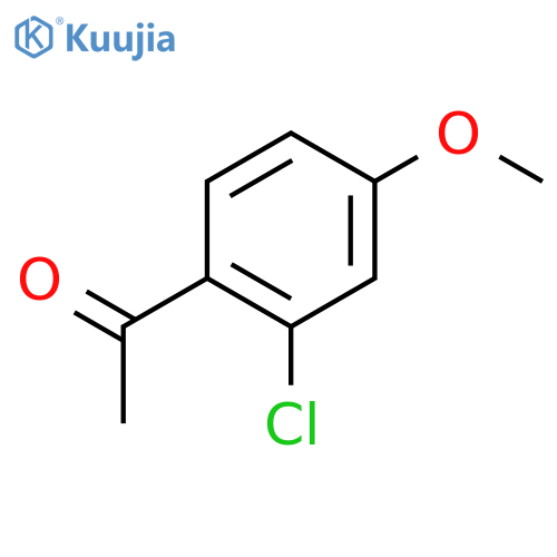 1-(2-Chloro-4-methoxyphenyl)ethanone structure