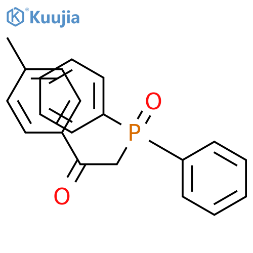 Ethanone, 2-(diphenylphosphinyl)-1-(4-methylphenyl)- structure