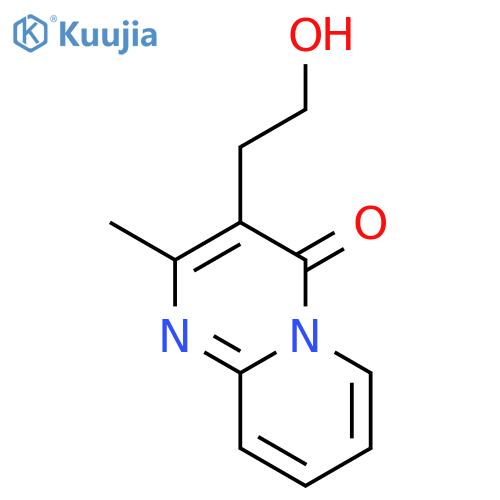 3-(2-Hydroxyethyl)-2-methyl-4H-pyrido1,2-apyrimidin-4-one structure