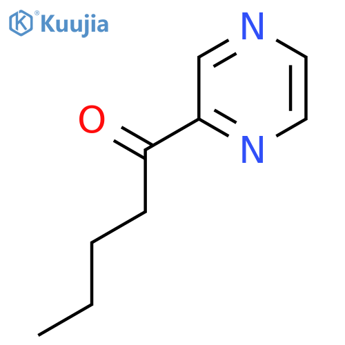 1-(Pyrazin-2-yl)pentan-1-one structure