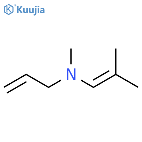 1-Propen-1-amine,N,2-dimethyl-N-2-propen-1-yl- structure