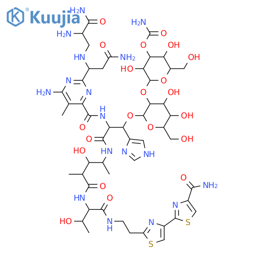 Bleomycinamide structure