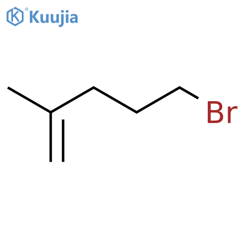 5-bromo-2-methylpent-1-ene structure