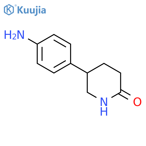 5-(4-aminophenyl)-2-Piperidinone structure