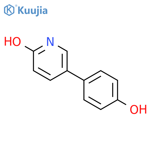 5-(4-hydroxyphenyl)-2(1H)-Pyridinone structure