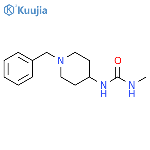 1-(1-benzylpiperidin-4-yl)-3-methylurea structure
