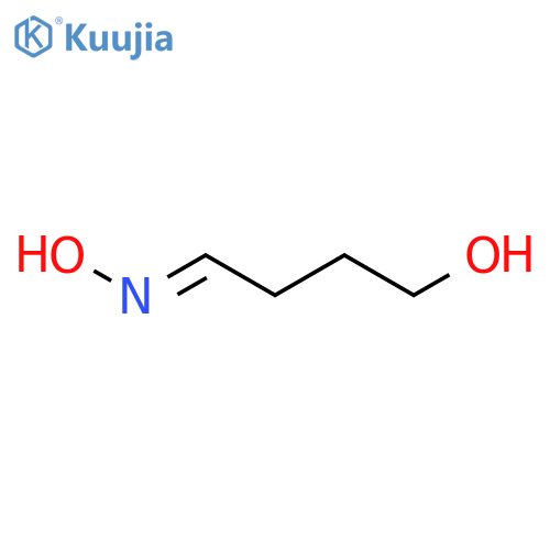 BUTANAL, 4-HYDROXY-, OXIME structure