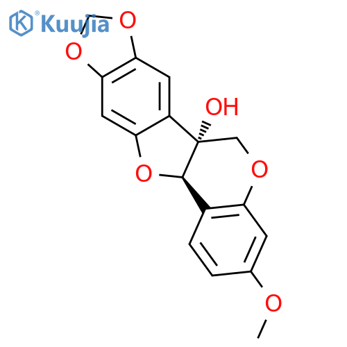 (+-)-Pisatin structure