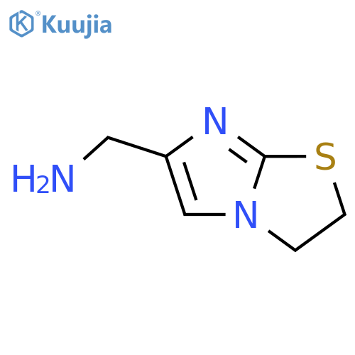 {2H,3H-imidazo2,1-b1,3thiazol-6-yl}methanamine structure