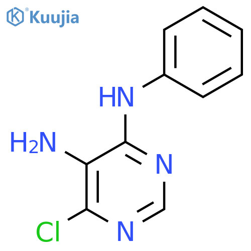 6-Chloro-N4-phenylpyrimidine-4,5-diamine structure