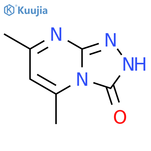 5,7-dimethyl1,2,4triazolo4,3-apyrimidin-3(2H)-one structure