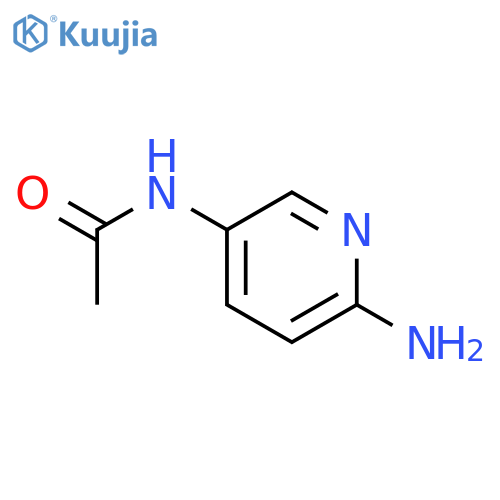 N-(6-aminopyridin-3-yl)acetamide structure
