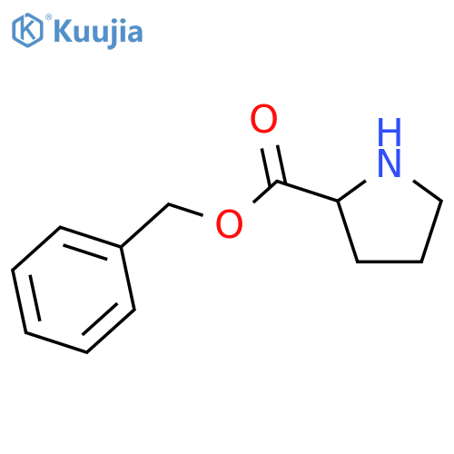 benzyl (2S)-pyrrolidine-2-carboxylate structure