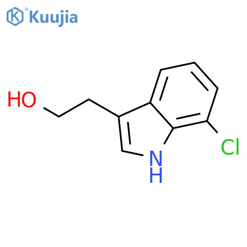 7-chloro-1H-Indole-3-ethanol structure