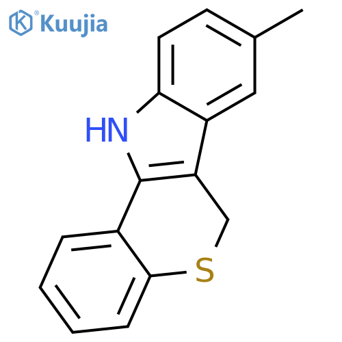 [1]Benzothiopyrano[4,3-b]indole, 6,11-dihydro-8-methyl- structure