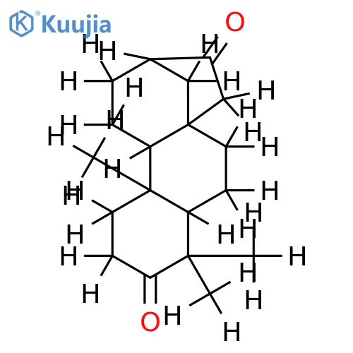 17-norphyllocladane-3,16-dione structure