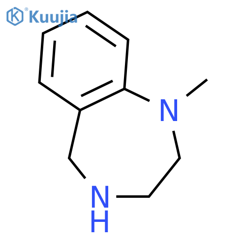1-methyl-2,3,4,5-tetrahydro-1H-1,4-benzodiazepine structure