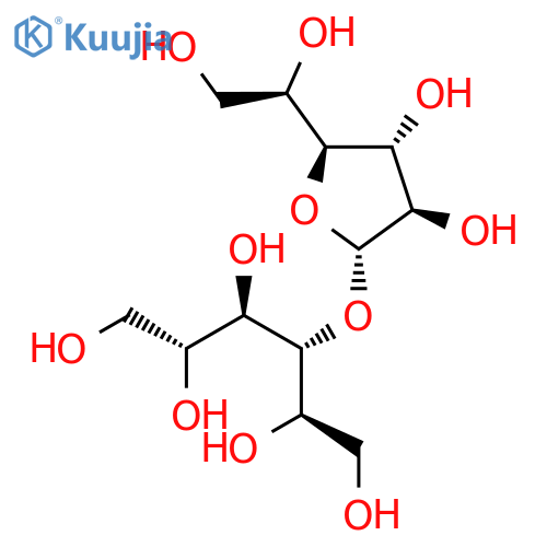 D-Mannitol, 3-O-b-D-galactofuranosyl- structure
