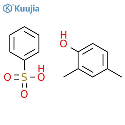 PHENOL, 2,4-DIMETHYL-, BENZENESULFONATE structure
