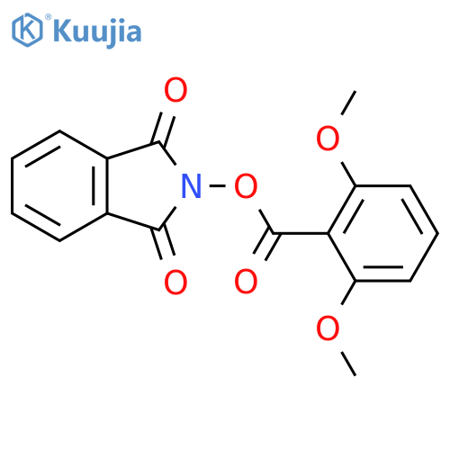 (1,3-Dioxoisoindol-2-yl) 2,6-dimethoxybenzoate structure