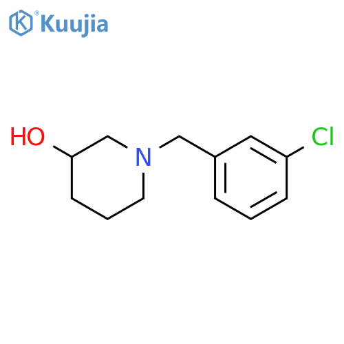 1-(3-Chloro-benzyl)-piperidin-3-ol structure