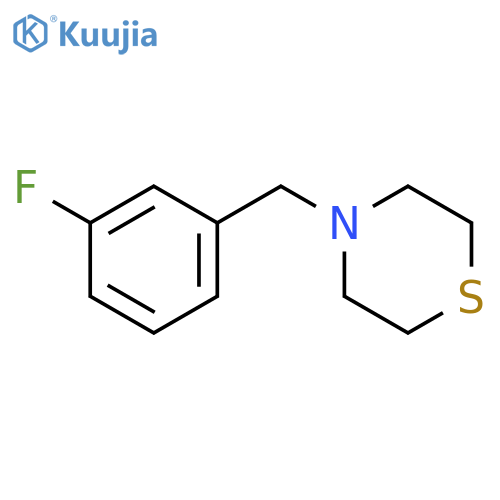 4-(3-FLUOROBENZYL)THIOMORPHOLINE structure