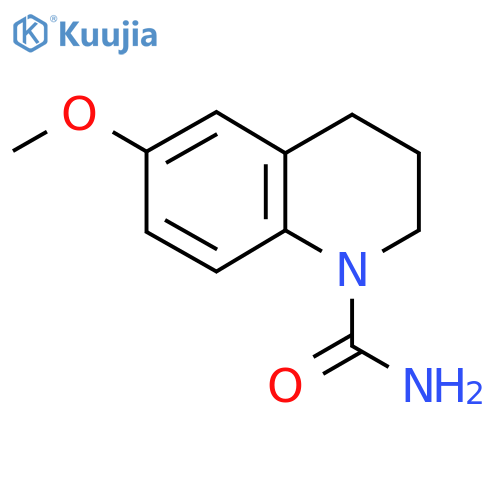 6-Methoxy-3,4-dihydroquinoline-1(2H)-carboxamide structure