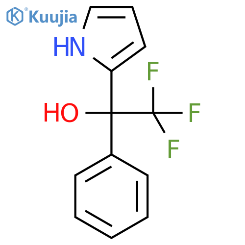 1H-Pyrrole-2-methanol, α-phenyl-α-(trifluoromethyl)- structure