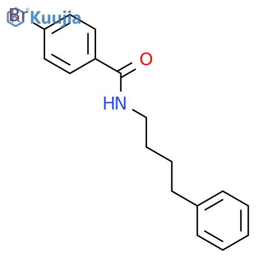 4-Bromo-N-(4-phenylbutyl)benzamide structure