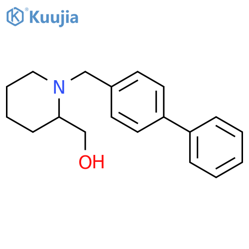 2-Piperidinemethanol, 1-([1,1'-biphenyl]-4-ylmethyl)- structure