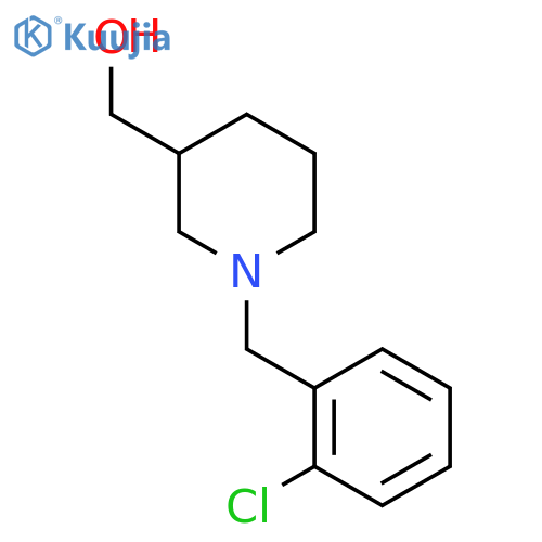 [1-(2-Chloro-benzyl)-piperidin-3-yl]-methanol structure