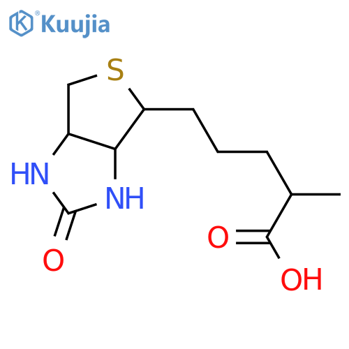α-Methylbiotin; (9R)-form structure