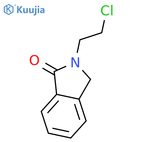 2-(2-chloroethyl)-2,3-dihydro-1H-Isoindol-1-one structure